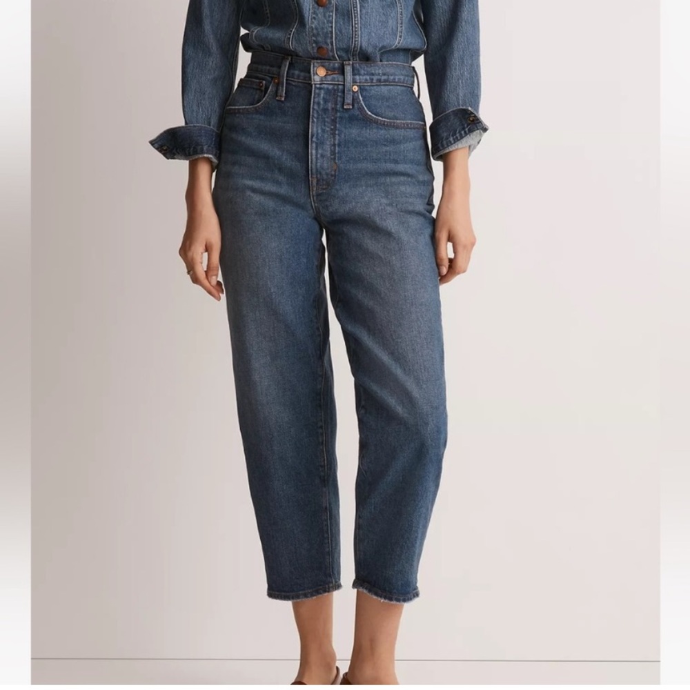 Madewell Balloon Jeans in Ellisboro Wash in Size 28 NWOT
